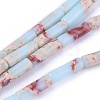 Synthetic Imperial Jasper Beads Strands X-G-L496-A07-1
