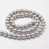 Shell Pearl Beads Strands BSHE-L026-05-6mm-2