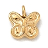 304 Stainless Steel Charms SA-CBAF41E-01E-G-1