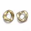 Spray Painted CCB Plastic Linking Rings CCB-R104-05A-02-2