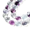 Natural Fluorite Beads Strands G-G116-A01-01-4