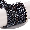 Baking Electroplate Glass Beads Strands DGLA-A039-J2MM-B20-1