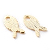 Brass Charms X-KK-Y003-23G-2