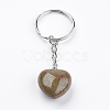 Natural Unakite Keychain KEYC-F019-02I-2