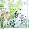 8 Sheets 8 Styles PVC Waterproof Wall Stickers DIY-WH0345-038-5