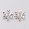 Snowflake Alloy Spacer Beads LS-X-TIBEB-0581-S-NR-2