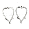 Non-Tarnish 304 Stainless Steel Chandelier Component Links STAS-B056-07P-01-1