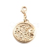 Alloy Pendant Decoration LS-HJEW-P021-01D-G-1
