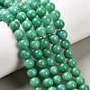 Natural & Dyed White Jade Beads Strands GSR055-1