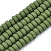 Handmade Polymer Clay Beads Strands LS-CLAY-N008-104-1