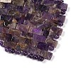 Natural Amethyst Woven Eye Mask AJEW-P074-11F-3