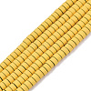 Spray Painted Non-magnetic Synthetic Hematite Beads Strands G-R468-04-11-1