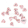 Glass Rhinestone Cabochons X-MRMJ-Q032-054A-05-1