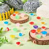 30Pcs 2 Styles Luminous Resin Mushroom Ornament RESI-TA0004-02B-8