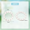 30Pcs 304 Stainless Steel Linking Rings STAS-UN0046-57-3