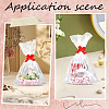 Heart Cardboard Gift Basket Kit CON-WH20013-01A-03-4