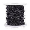 304 Stainless Steel Diamond Cut Curb Chains CHS-F013-02EB-2
