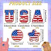 Towel Embroidery Cloth Iron on/Sew on Patches DIY-FG0004-48-2