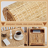 1 Roll Natural Rattan Placemats AJEW-BC0007-32-4