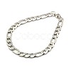 Tarnish Resistant Trendy 304 Stainless Steel Figaro Chain Bracelets LS-STAS-A028-B016P-1
