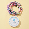 3 Strands 3 Style Handmade Polymer Clay Beads Strands CLAY-FS0001-17-7