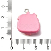 Opaque Resin Pendants RESI-V011-01D-3