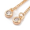 Rack Plating Brass Box Chain Link Bracelet Making KK-A183-03G-4