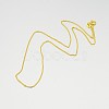 Sterling Silver Cable Chain Necklaces X-STER-M086-06B-2