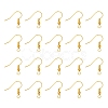 Brass Earring Hooks KK-YW0001-28G-4