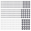 3 Sets 3 Styles Resin Self-adhesive Stickers DIY-FH0009-65-1
