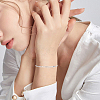 1Pc 925 Sterling Silver Curb Chain Bracelets BJEW-BBC0001-06C-5