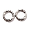 201 Stainless Steel Clip-on Earrings EJEW-Z014-01B-P01-1