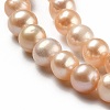 Natural Cultured Freshwater Pearl Beads Strands PEAR-L033-08B-01-2