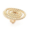 Alloy Adjustable Rings for Women RJEW-B108-06KCG-03-5