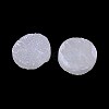 Electroplate Natural Druzy Crystal Cabochons G-L047-8mm-05-1