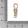 Brass Swivel Clasps KK-CBA4292-04G-3