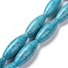Synthetic Turquoise Beads Strands G-P469-07-1