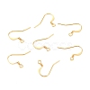Brass Earring Hooks KK-F824-015B-G-1