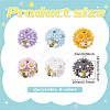 12Pcs 6 Colors Handmade Polymer Clay Beads CLAY-FG0001-01A-2
