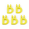 Rack Plating Spray Painted Alloy 2-Loop Link Pendants PALLOY-N176-01D-1