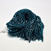 Imitate Austrian Crystal Bicone Glass Beads Strands GLAA-F029-3x3mm-01-3
