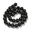Faceted Natural Banded Agate Beads Strands G-F447-12mm-O09-3