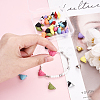 48 Sets 12 Styles Spray Painted Alloy Magnetic Clasps FIND-YW0006-64-NR-5