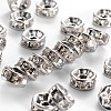316 Surgical Stainless Steel Crystal Rhinestone Spacer Beads STAS-N032-04P-1