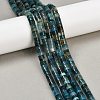 Dyed Natural Agate Beads Strands G-U030-B01-01-1