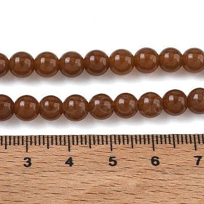 Dyed Natural White Jade Beads Strands GG-CBA9281-B02-6mm-1