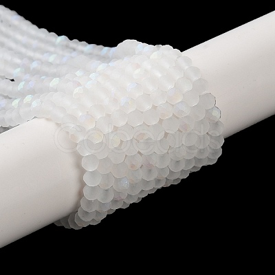 Transparent Glass Beads Strands EGLA-A044-T1mm-MB19-1