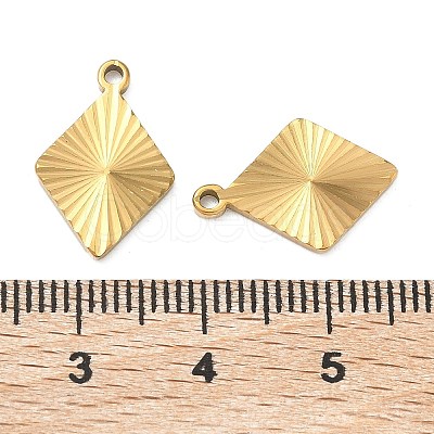 304 Stainless Steel Pendants STAS-C167-08F-G-1