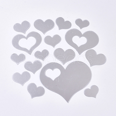 Acrylic Mirror Wall Stickers AJEW-WH0109-55-1