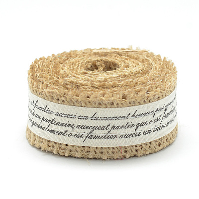 Burlap Ribbon OCOR-R071-08-1